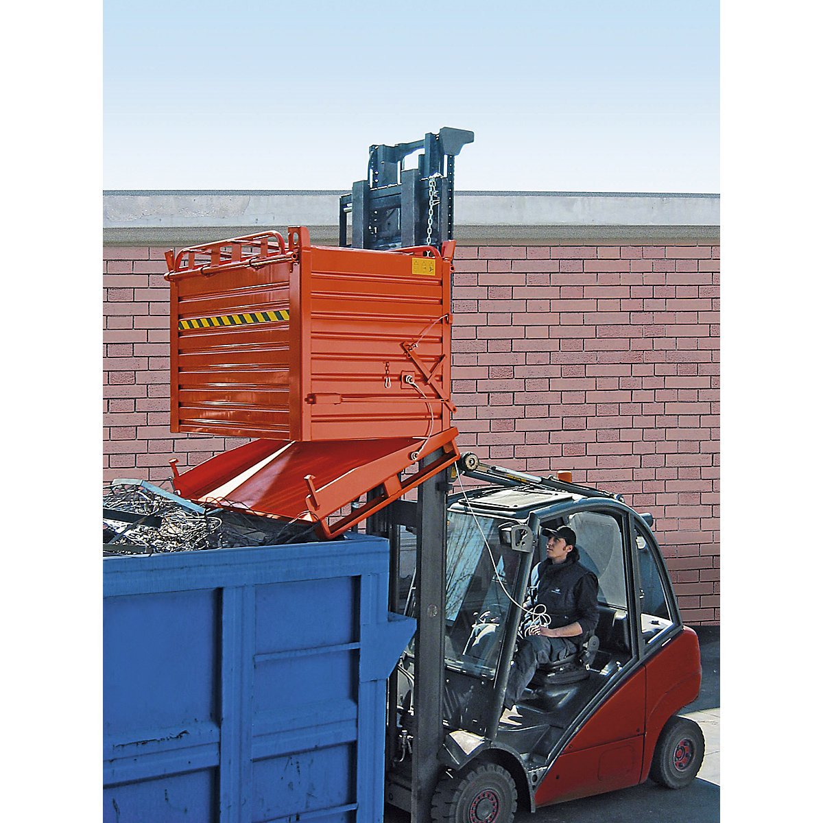 Container cu podea pliabilă (Imagine produs 2)-1