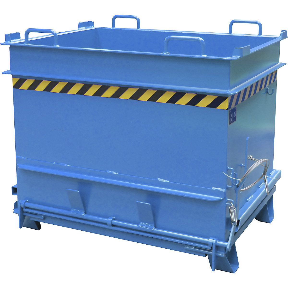 Container pentru materiale de construcție BC, cu mecanism de deblocare cu clemă – eurokraft pro