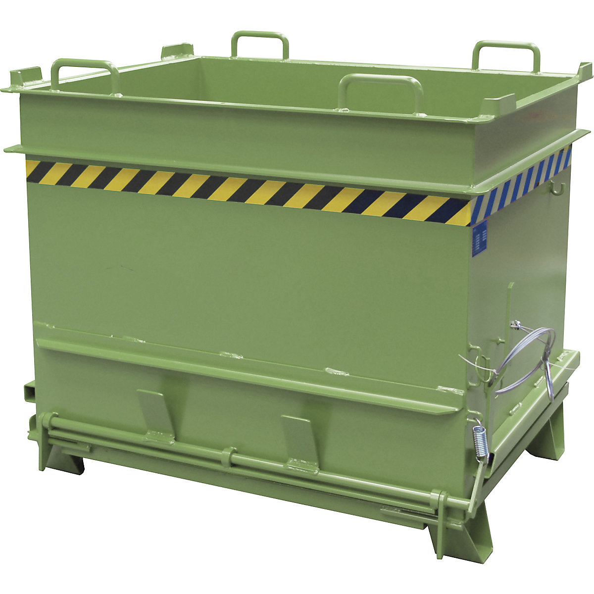 Container pentru materiale de construcție BC, cu mecanism de deblocare cu clemă – eurokraft pro