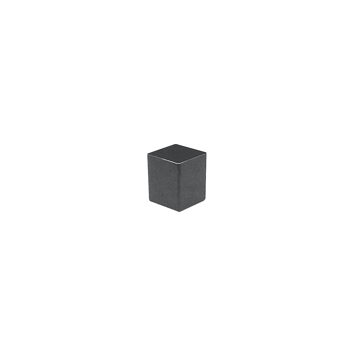 Cutie cu inserție, înălțime 63 mm, gri, lung. x lăț. 54 x 54 mm, amb. 50 buc.-0