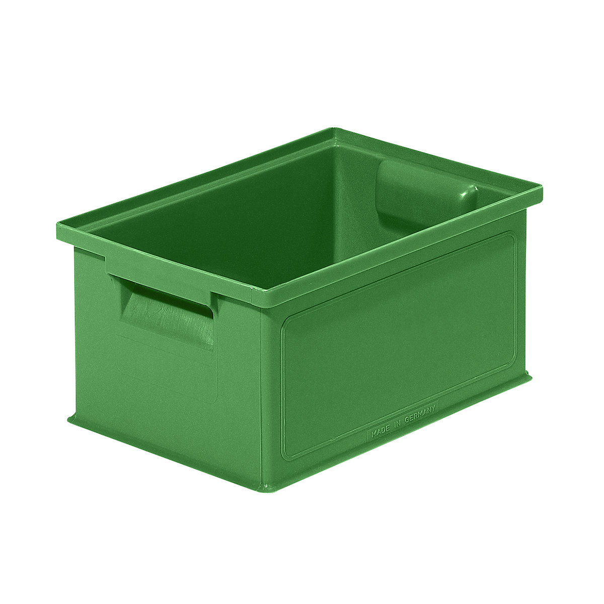 Navetă pentru transport și depozitare, lung. x lăț. x î. 310 x 210 x 145 mm, culoare verde, amb. 20 buc.-0
