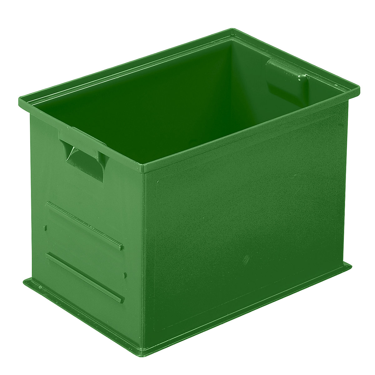 Navetă pentru transport și depozitare, lung. x lăț. x î. 465 x 314 x 300 mm, culoare verde, amb. 6 buc.-0