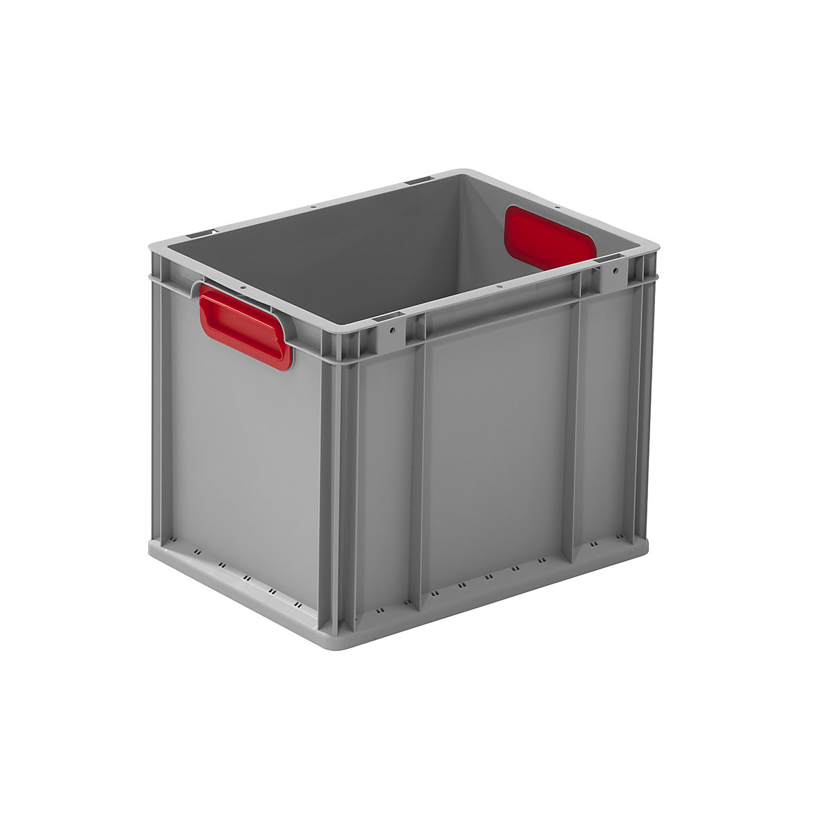 Recipient pentru sarcini grele conform standardului european, volum 30 l, amb. 4 buc., culoare mânere roșu-0