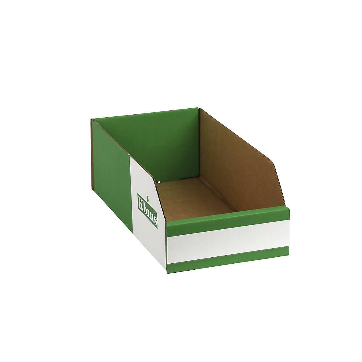 Navetă din carton pentru rafturi, amb. 50 buc., lung. x lăț. x î. 300 x 150 x 100 mm-0
