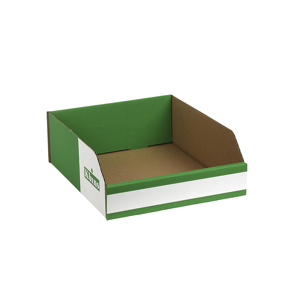 Navetă din carton pentru rafturi, amb. 50 buc., lung. x lăț. x î. 300 x 250 x 100 mm-0