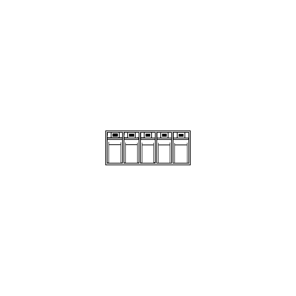Sistem de depozitare cu cutie cu clapetă (Imagine produs 6)-5