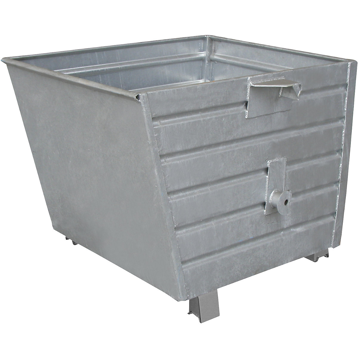 Container basculant – eurokraft pro, volum 0,9 m³, zincată la cald conform EN ISO 1461-0