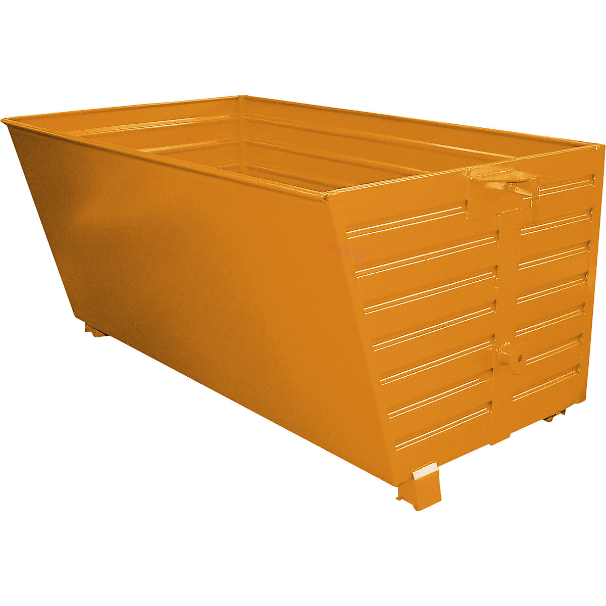 Container basculant – eurokraft pro, volum 2 m³, galben-portocaliu RAL 2000-0