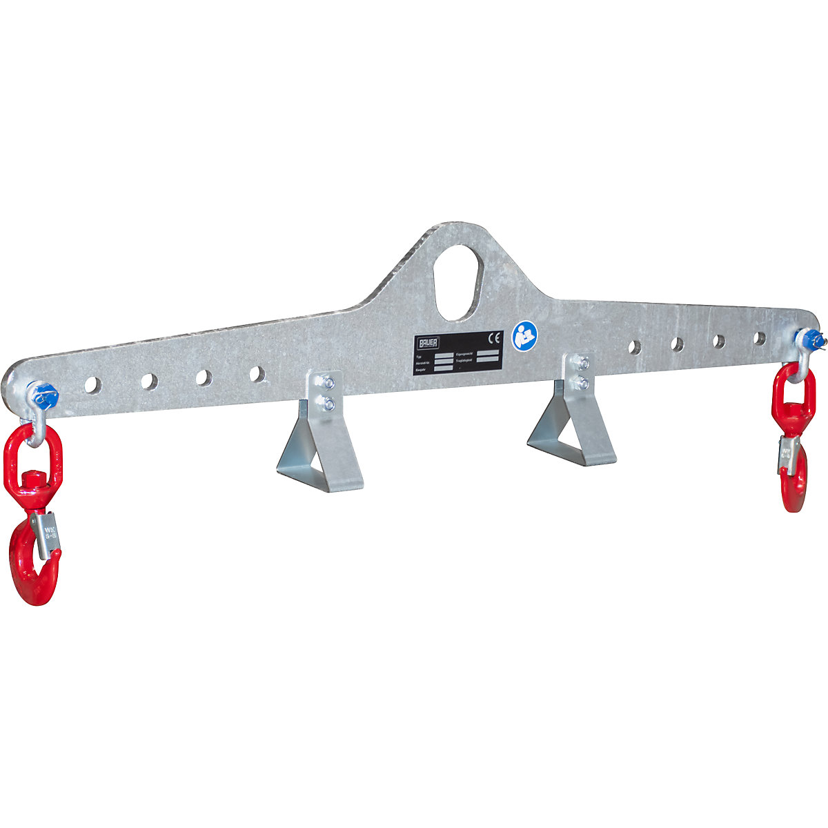 Mini traversă – eurokraft pro, pentru macara, capacitate portantă 500 kg, interval de ajustare 400 – 800 mm-0