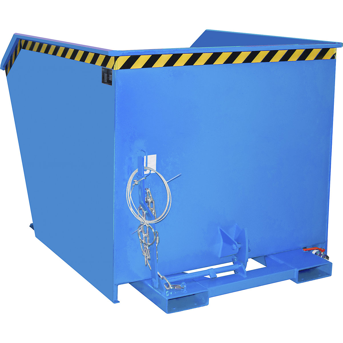 Recipient pentru șpan SGU – eurokraft pro, volum 1,5 m³, albastru deschis-0