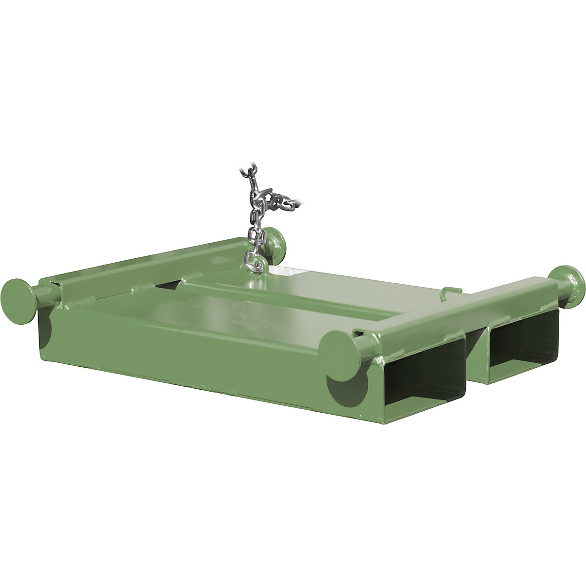 Traversă pentru Big-Bag-uri – eurokraft pro, capacitate portantă 1000 kg, verde reseda RAL 6011-0