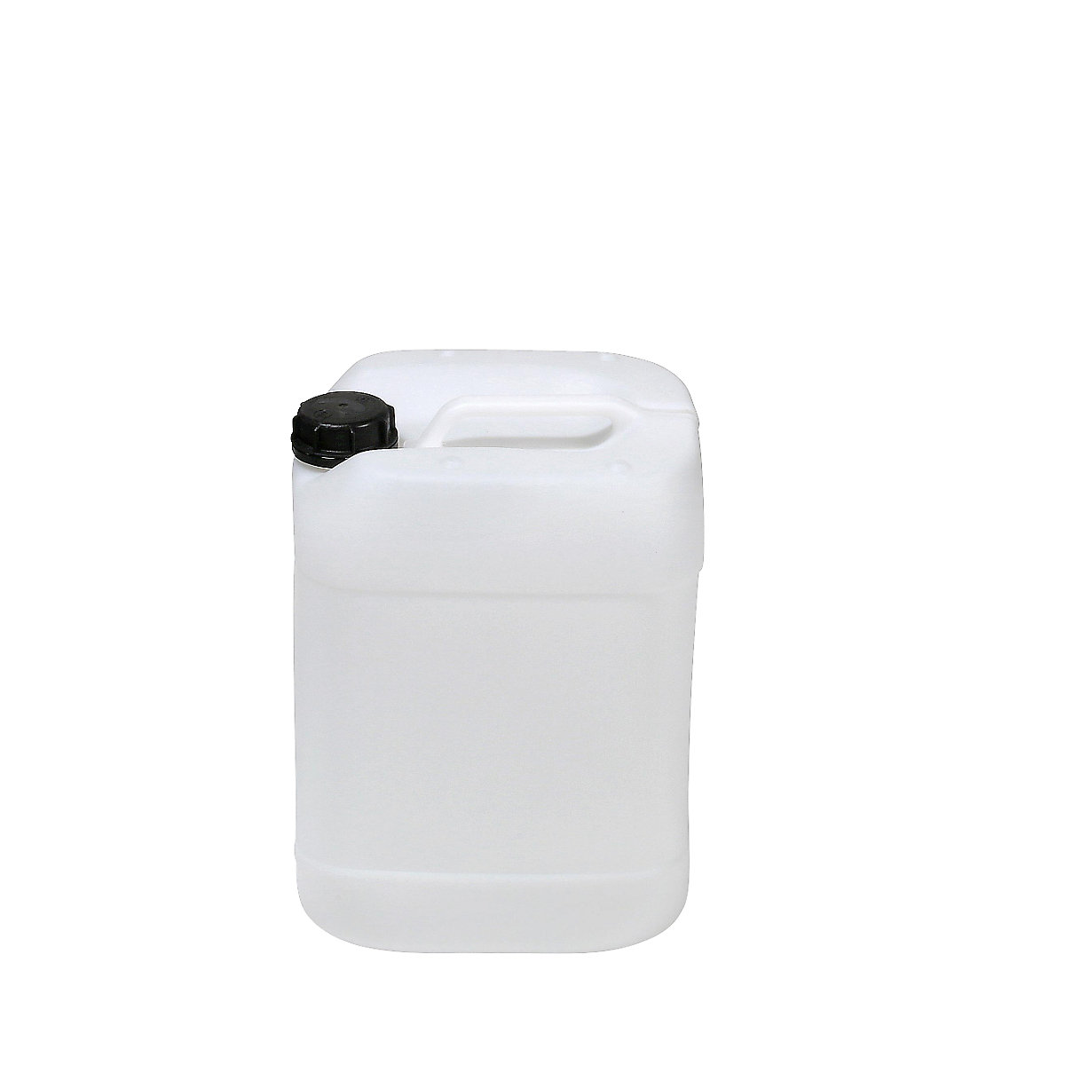 Canistră din polietilenă, volum 20 l, lung. x lăț. x î. 290 x 255 x 390 mm, natural, minimum 5 bucăți-0