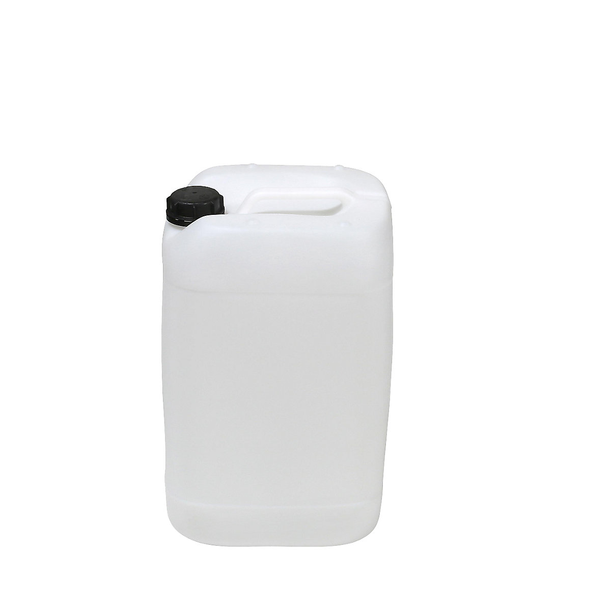 Canistră din polietilenă, volum 25 l, lung. x lăț. x î. 290 x 255 x 465 mm, natural, minimum 5 bucăți-0