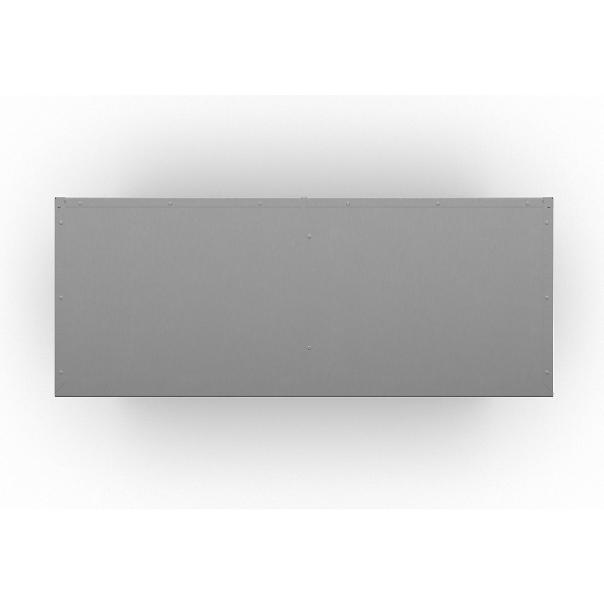 Skriňa s krídlovými dverami z ušľachtilej ocele, s klinovými nohami (Zobrazenie produktu 2)-1