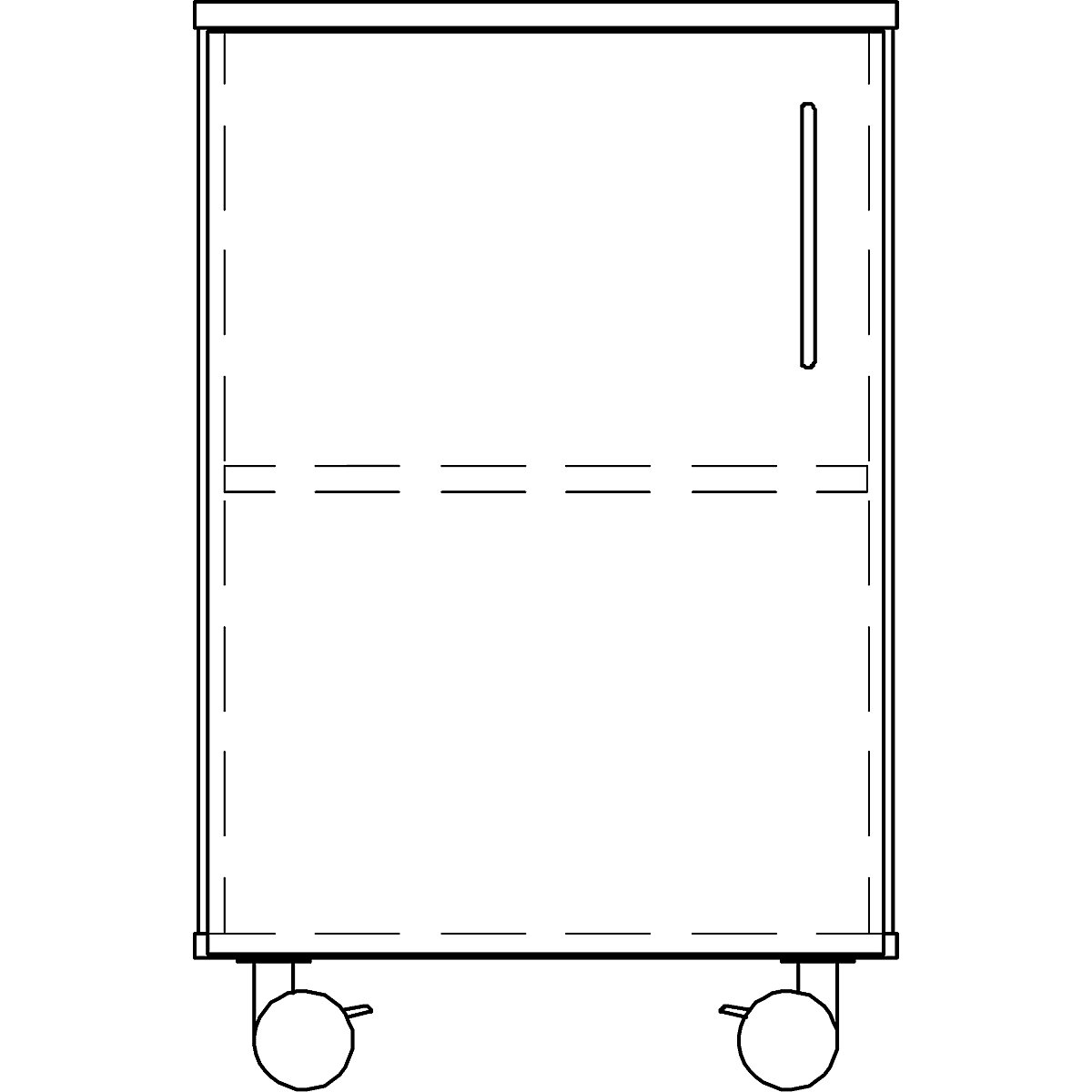 Laboratorní spodní skříň, vysoká (Obrázek výrobku 3)-2