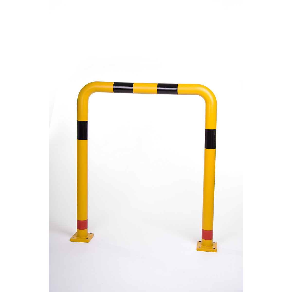 Barierka ochronna, Ø 80 mm – CrashStop, z poliuretanu, wys. x szer. 1200 x 1000 mm-0