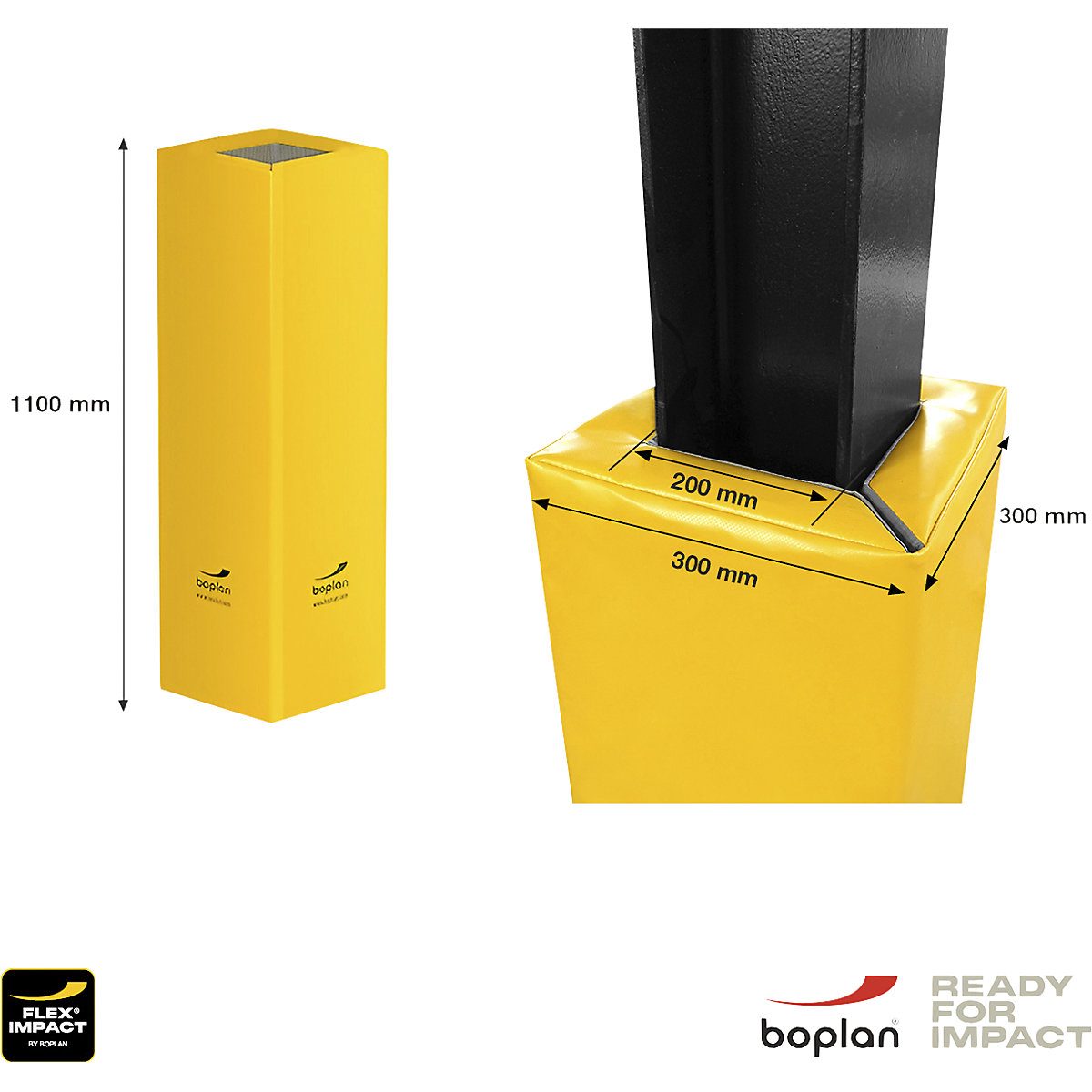 Osłona kolumny, miękka – Boplan (Zdjęcie produktu 2)-1