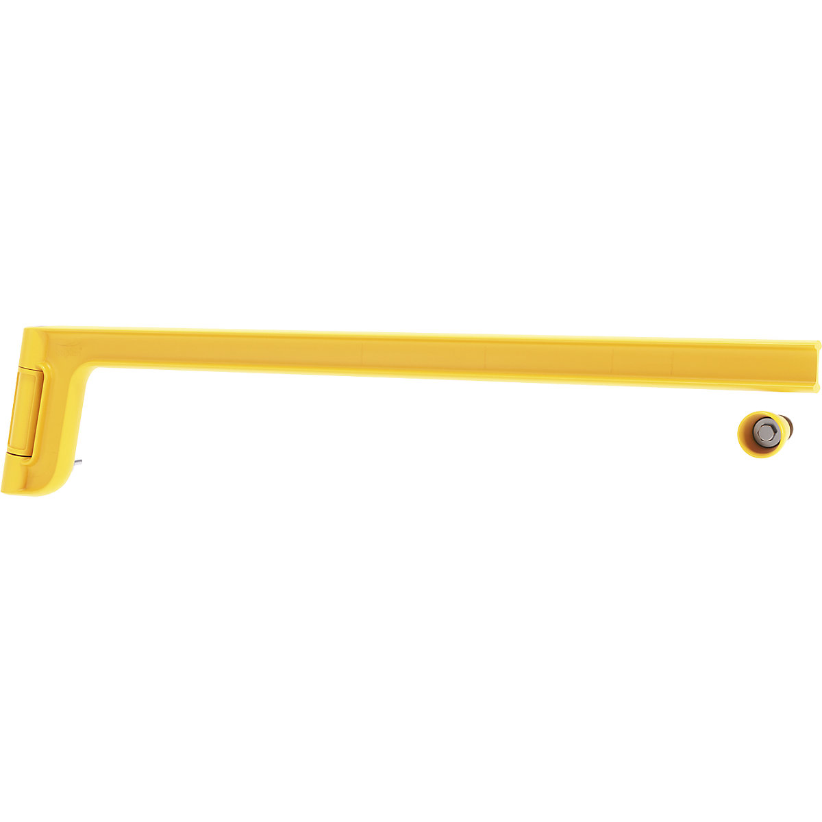 Przemysłowa bramka zabezpieczająca, w 100% nadająca się do recyklingu – Boplan, SINGLE AXES GATE, dł. x szer. x wys. 1300 x 295 x 60 mm-0