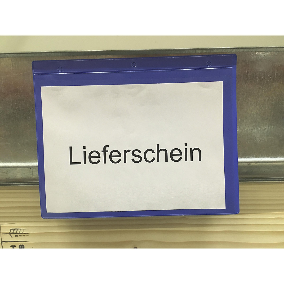 Kieszenie magnetyczne, opak. 50 szt., szer. x wys. 235 x 170 mm, DIN A5, niebieskie-0
