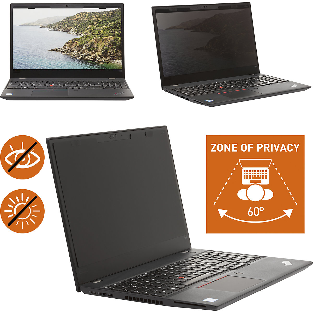 MAGNETIC 16:10 privacy filter – DURABLE (Product illustration 3)-2