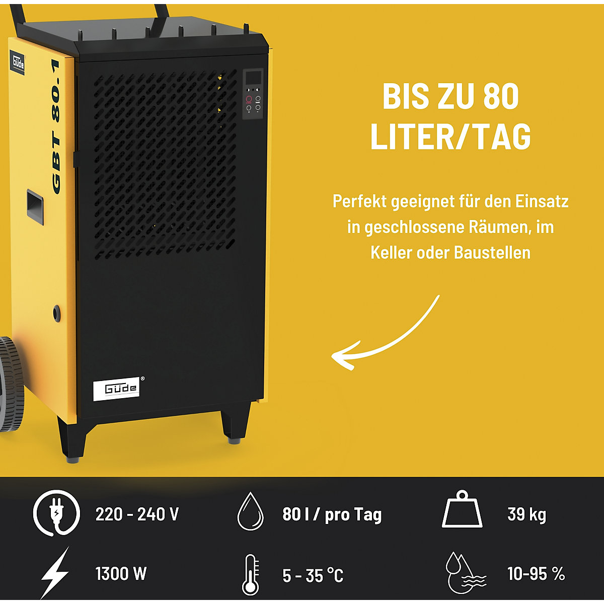 Dehumidifier GBT 80.1 (Product illustration 7)-6