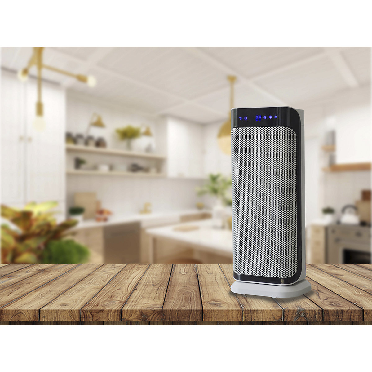 PTC ceramic fan heater with display (Product illustration 2)-1