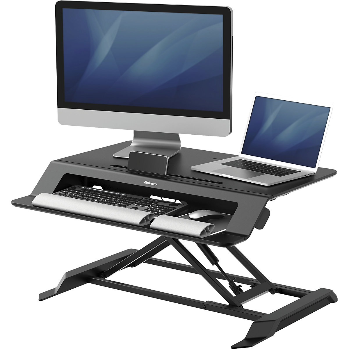 Lotus™ LT sitting/standing workstation – Fellowes (Product illustration 4)-3