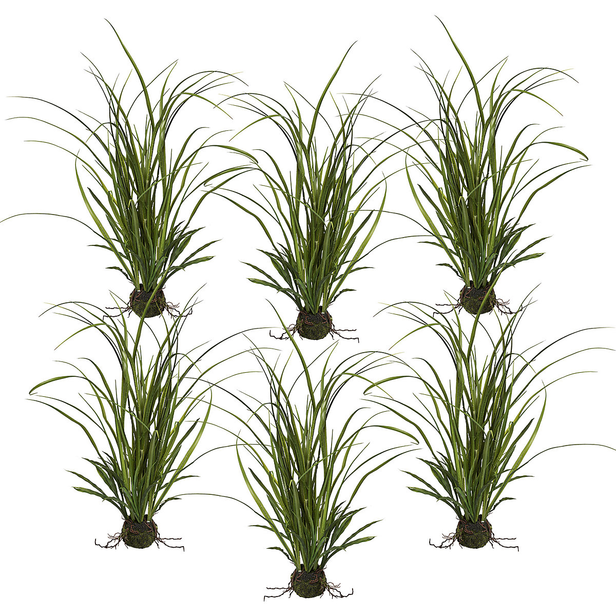 Meadow grass in a bale