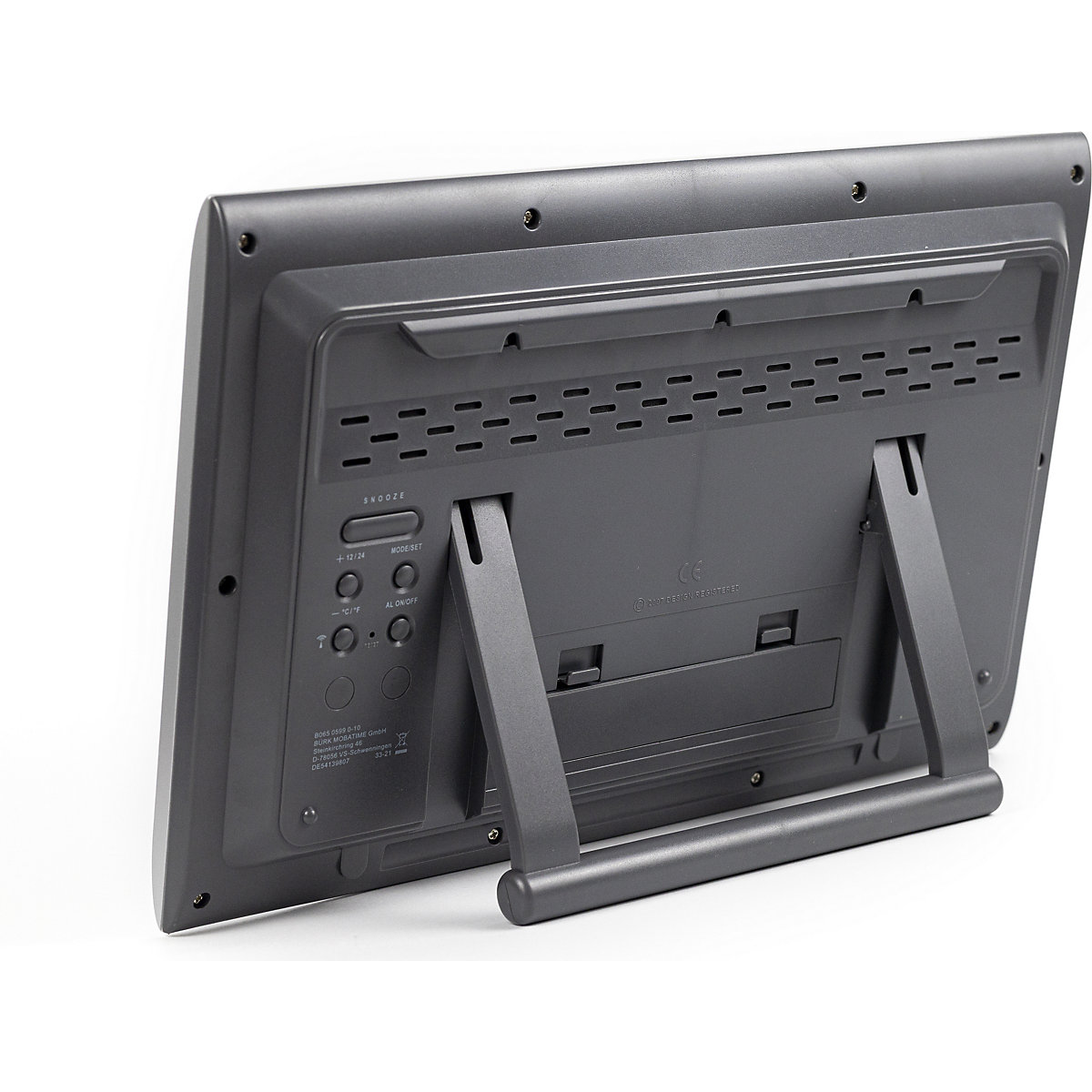 LCD radio synchronised wall clock (Product illustration 3)-2