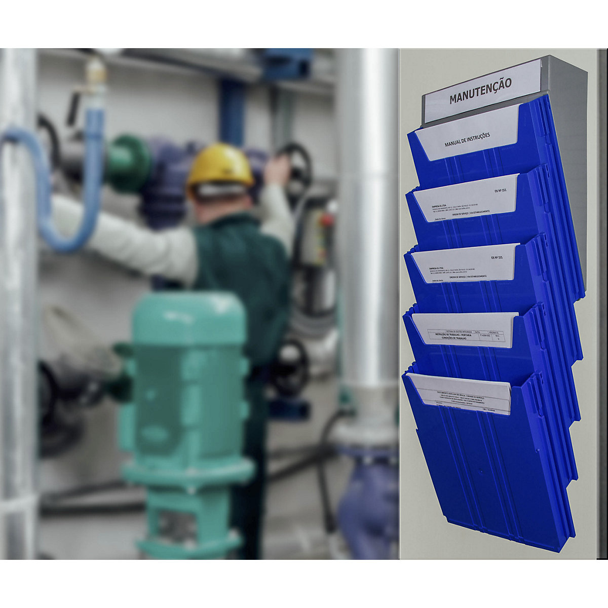 BIG wall-mounted sorting system (Product illustration 16)-15