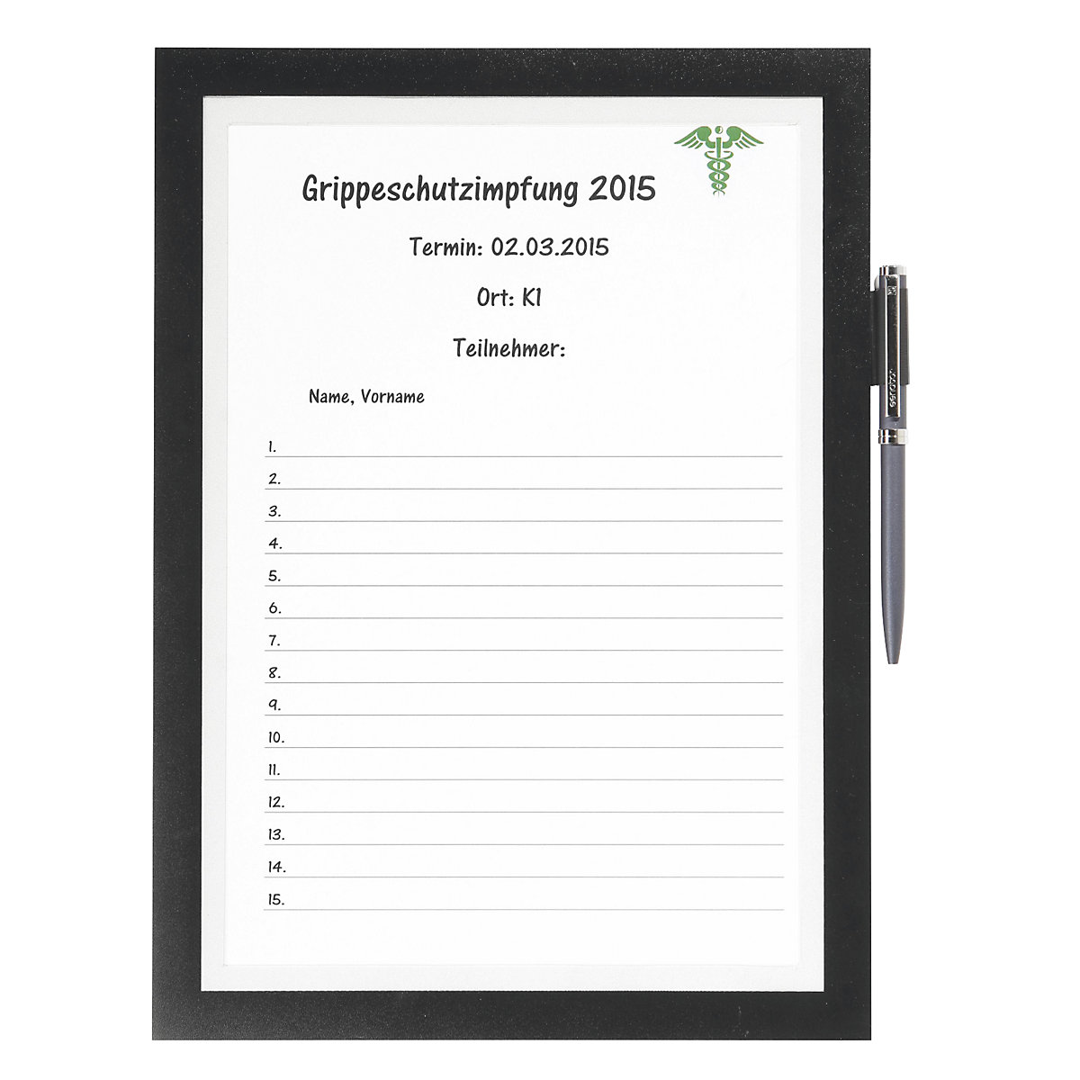 DURAFRAME® NOTE A4 information frame – DURABLE (Product illustration 6)-5