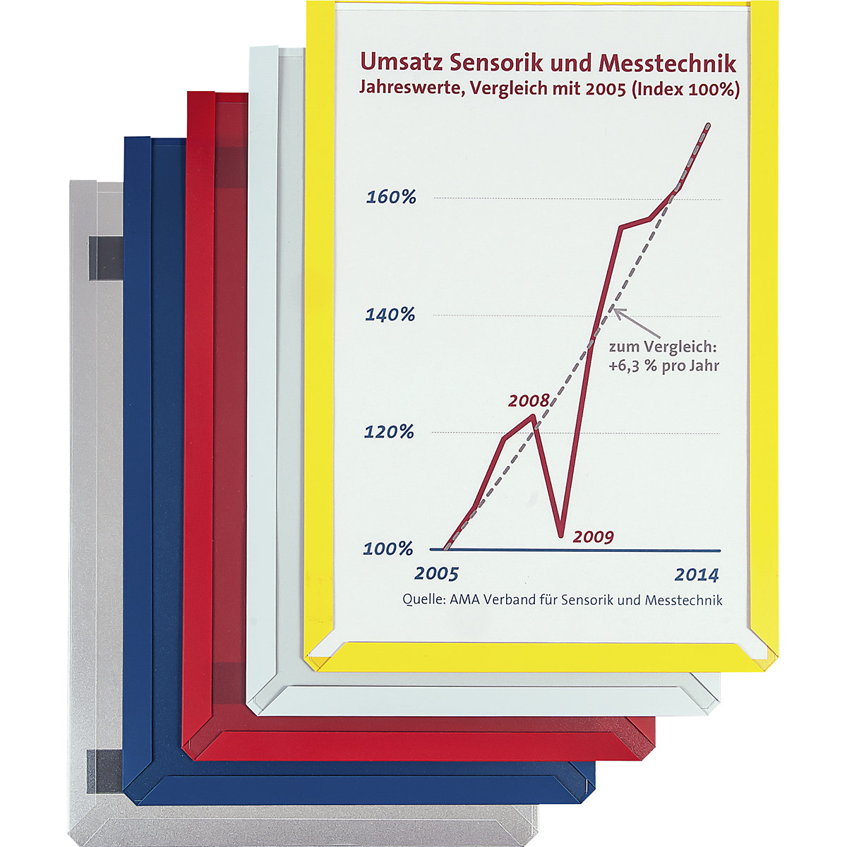 Magnetic display pocket made of rigid PVC – EICHNER (Product illustration 2)-1