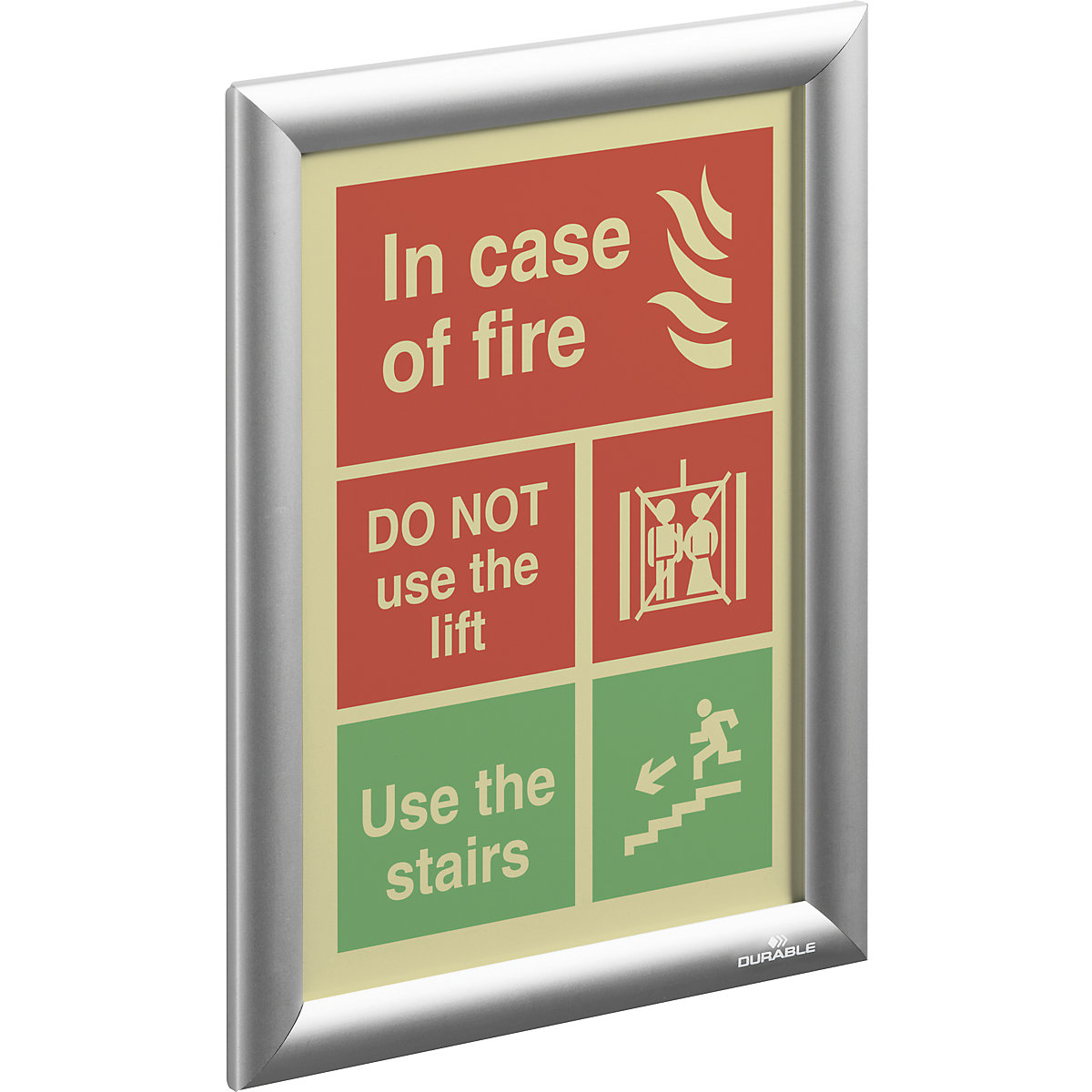 Snap frame aluminium – DURABLE (Product illustration 4)-3