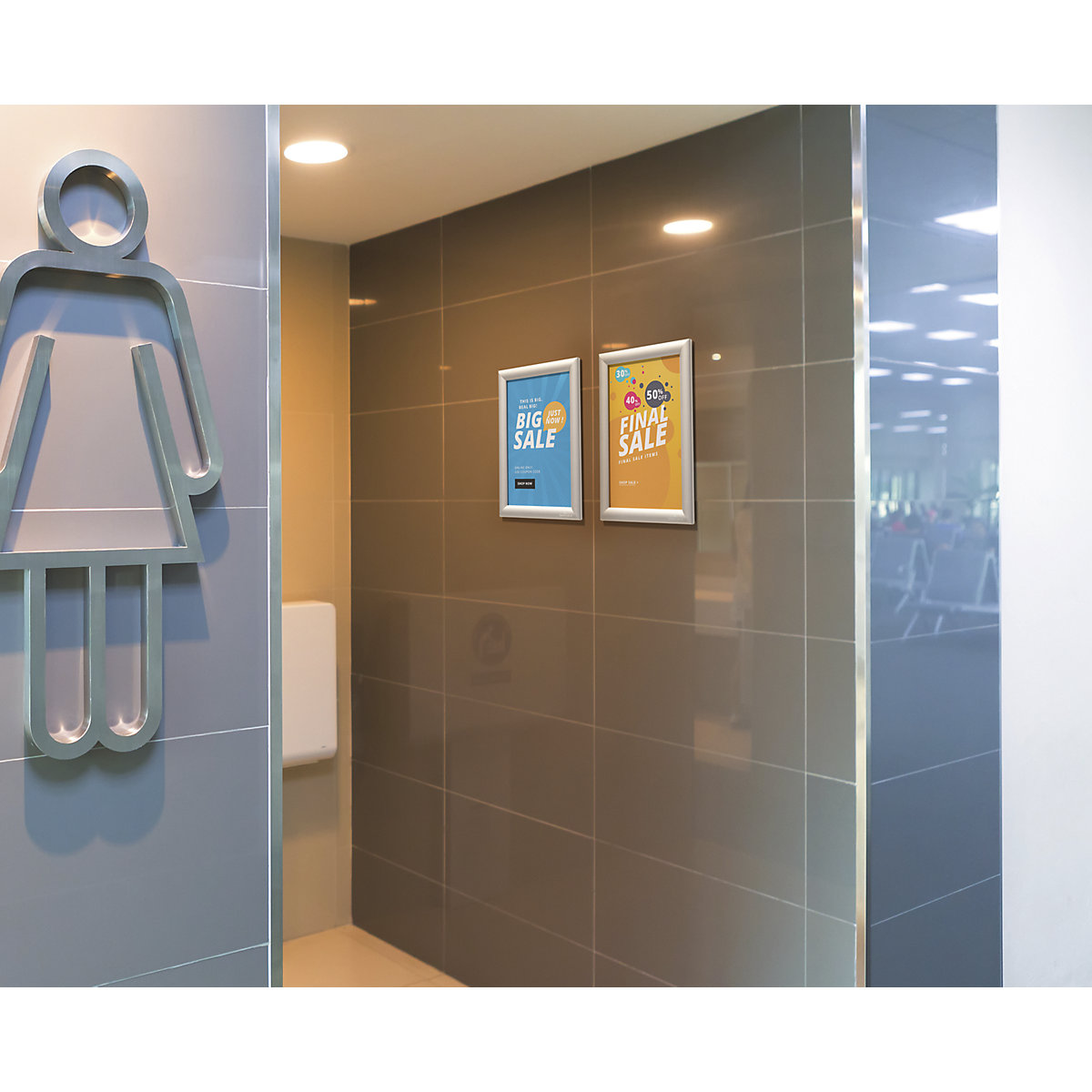 Snap frame aluminium – DURABLE (Product illustration 6)-5