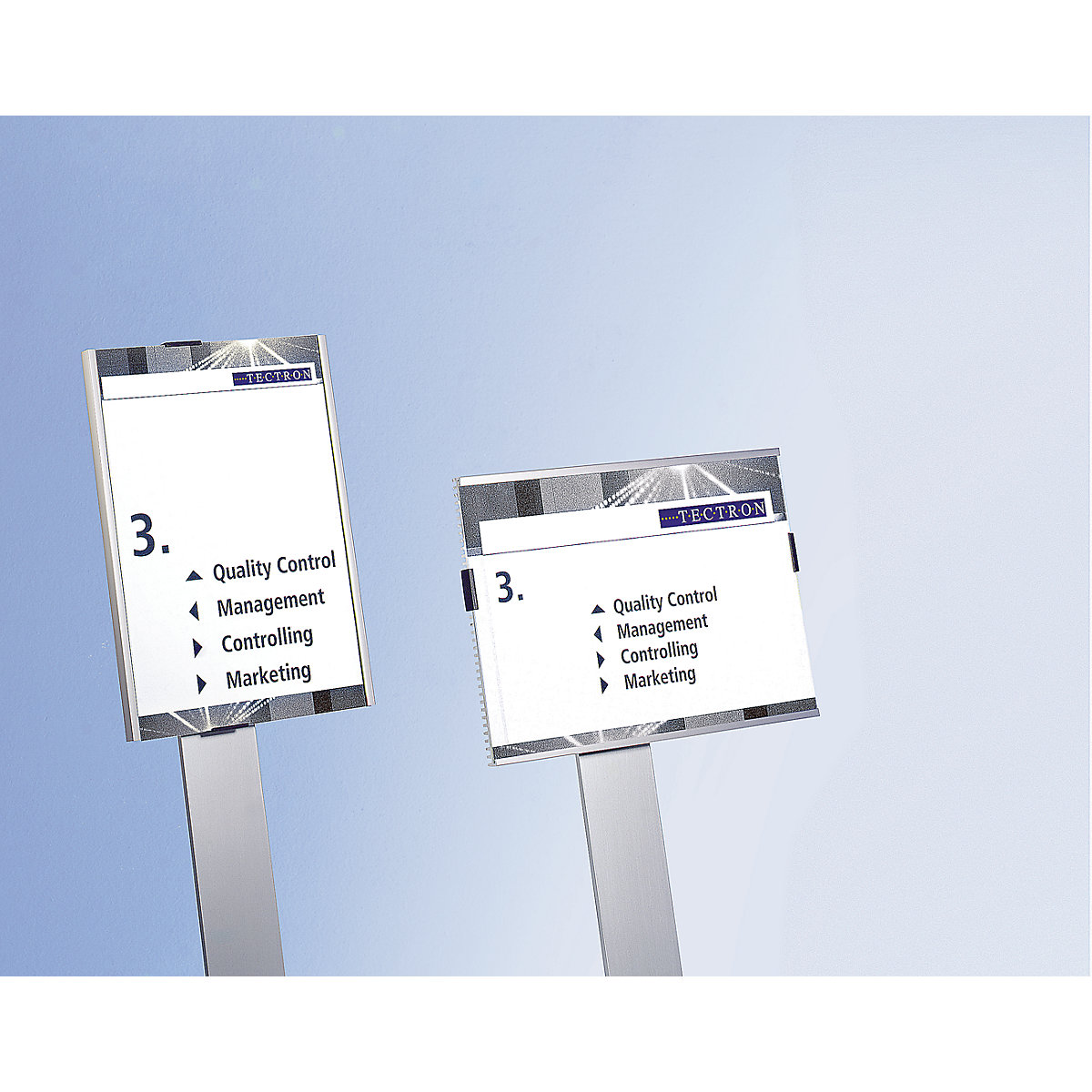 Floor stand with notice panel – DURABLE (Product illustration 5)-4