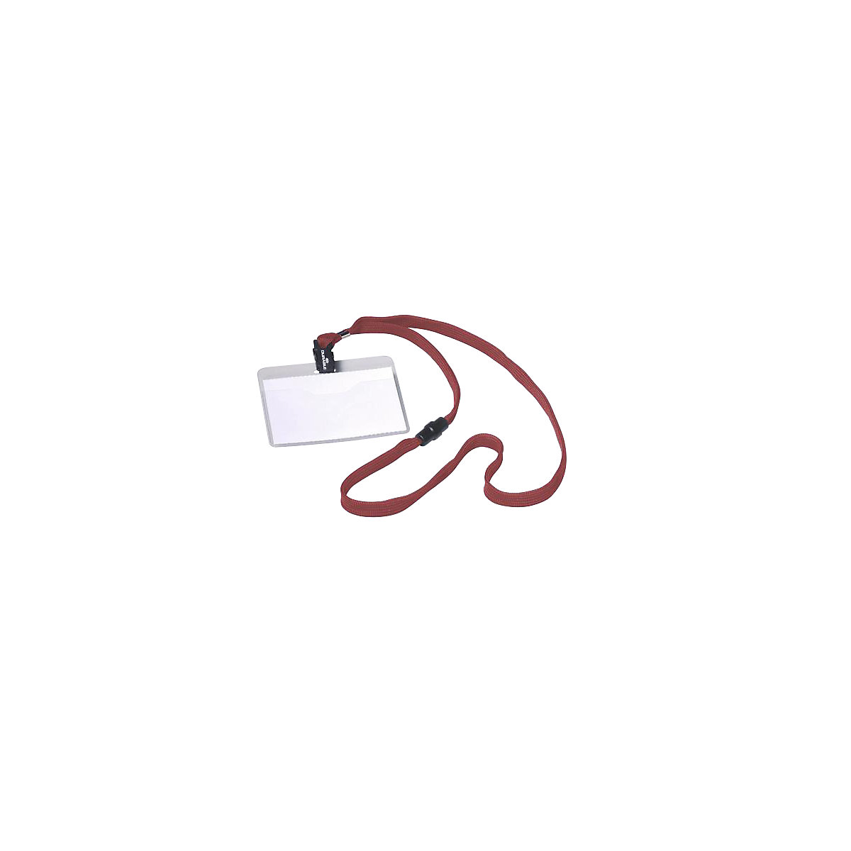 Name badge with fabric strap - DURABLE
