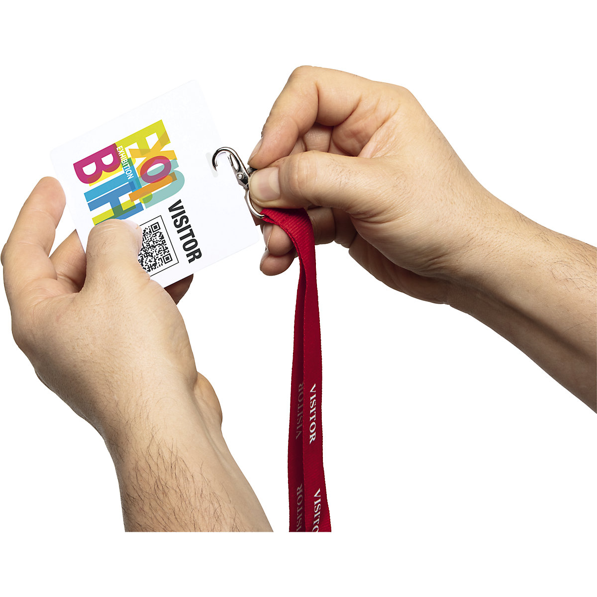 VISITOR BADGE name badge – DURABLE (Product illustration 3)-2