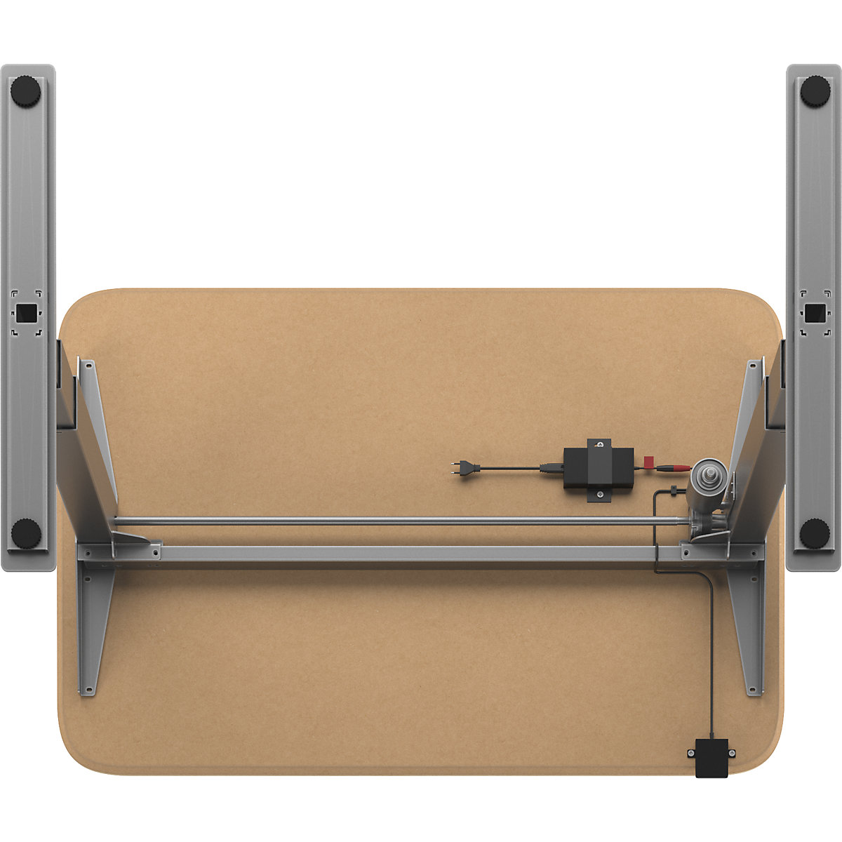 Atlanta Trend desk, electrically height adjustable (Product illustration 9)-8