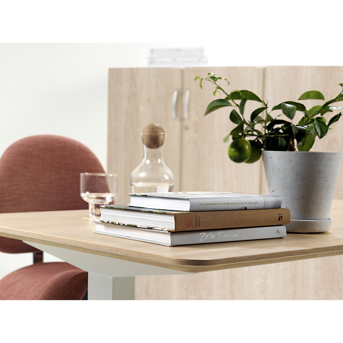 Atlanta Trend desk, electrically height adjustable (Product illustration 5)-4