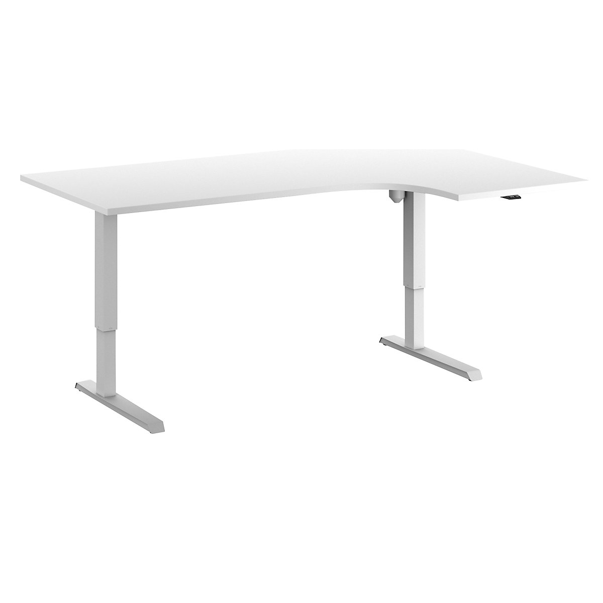 Venla desk, electrically height adjustable - eurokraft basic