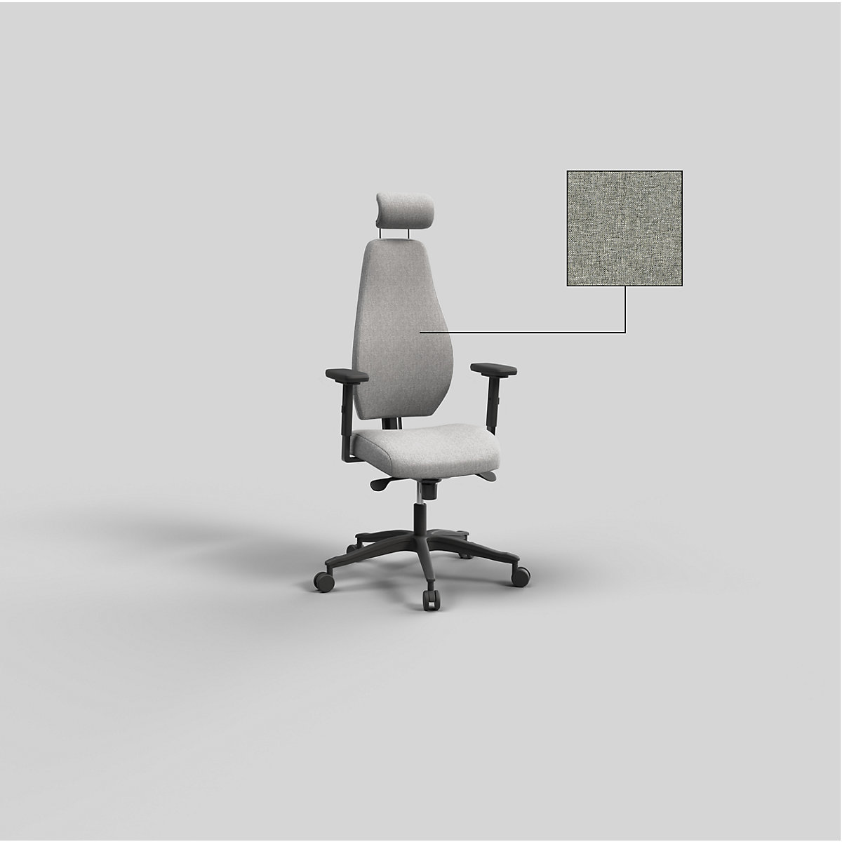 Office chair, synchronous mechanism (Product illustration 10)-9