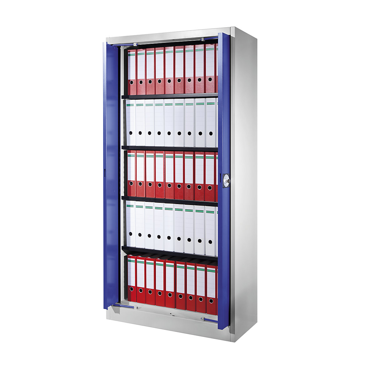 Steel cupboard with flush doors – mauser (Product illustration 2)-1