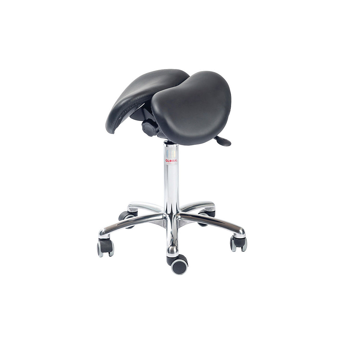 Saddle stool with a split seat (Product illustration 4)-3