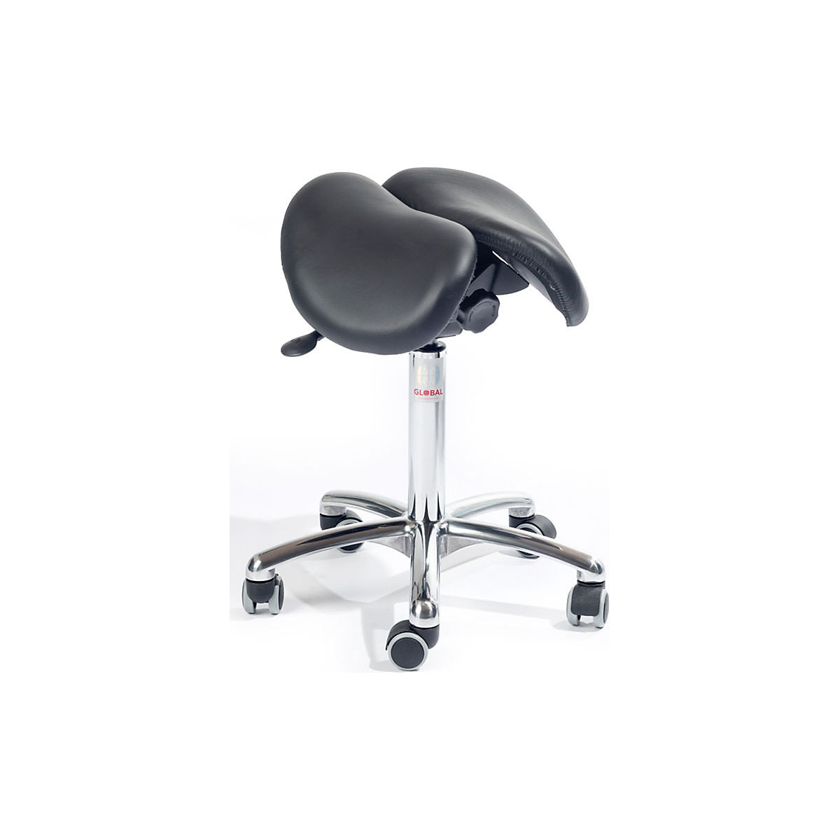 Saddle stool with a split seat (Product illustration 6)-5