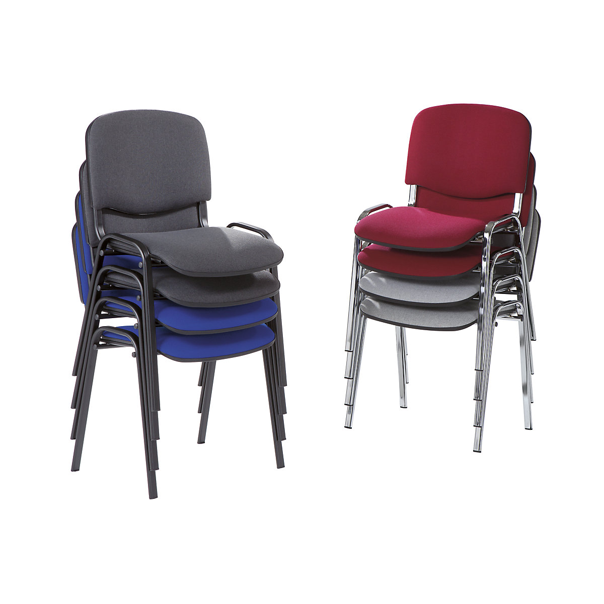 Visitors' chair, stackable (Product illustration 2)-1