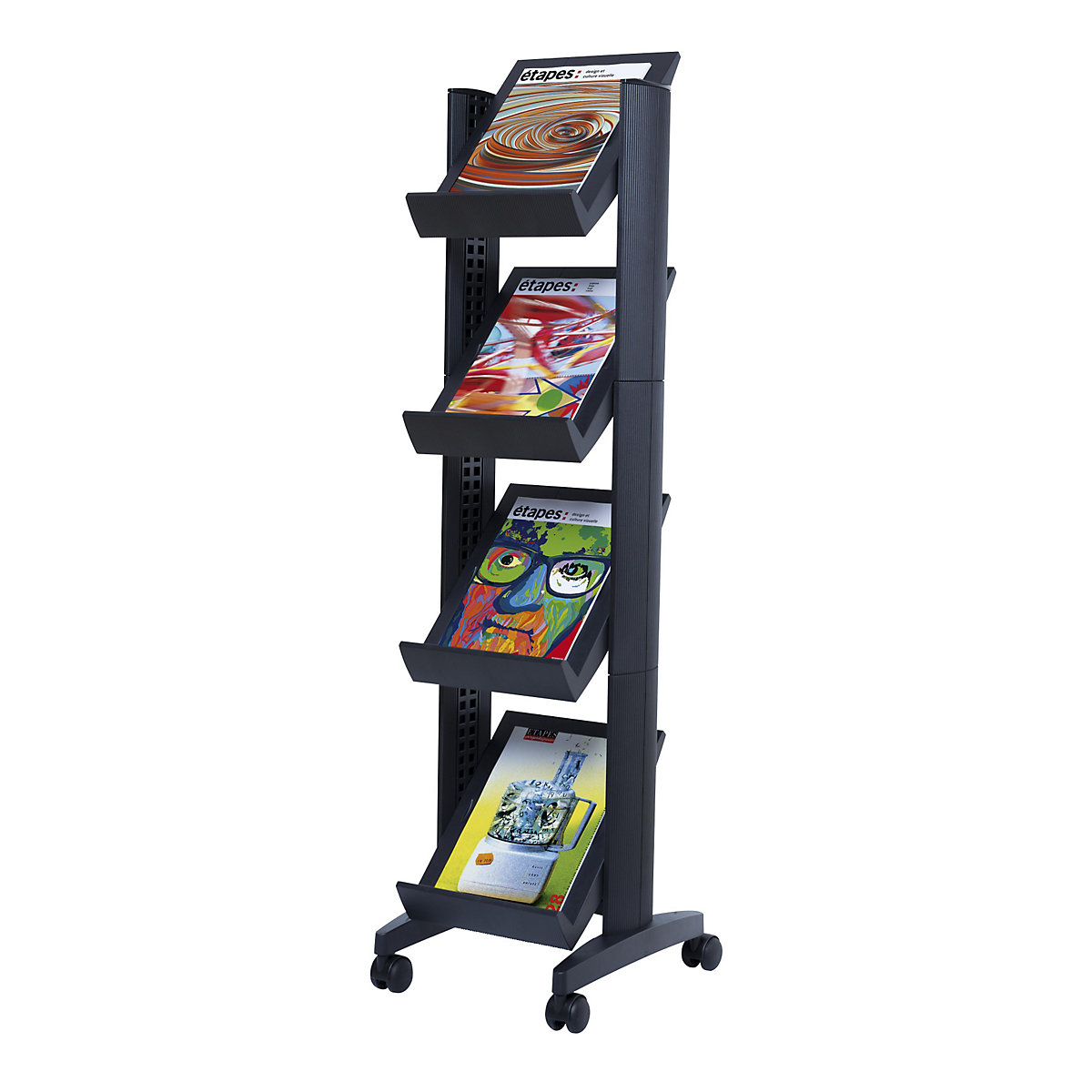 Brochure display stand made of polystyrene – EasyDisplay (Product illustration 3)-2