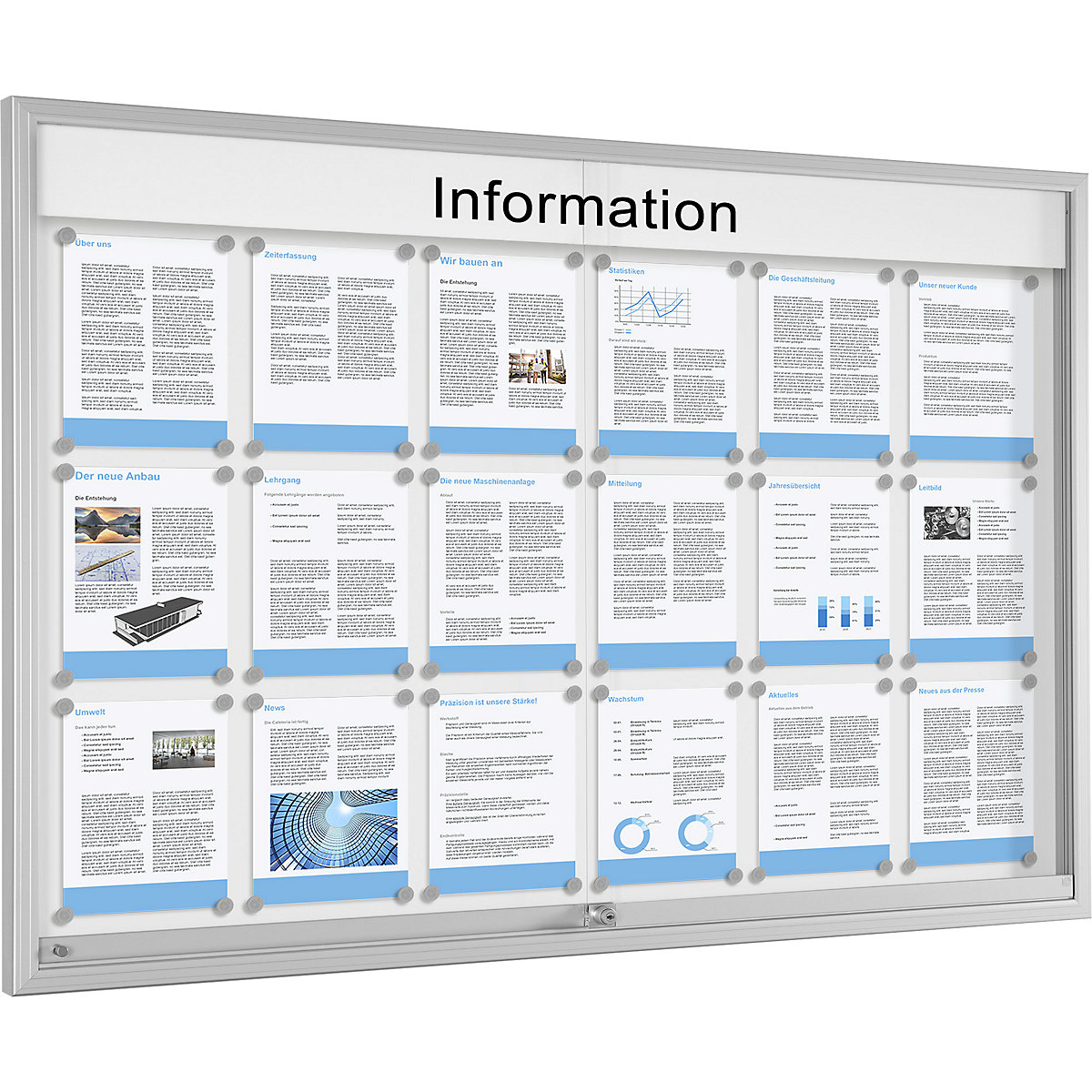 Sliding door display case