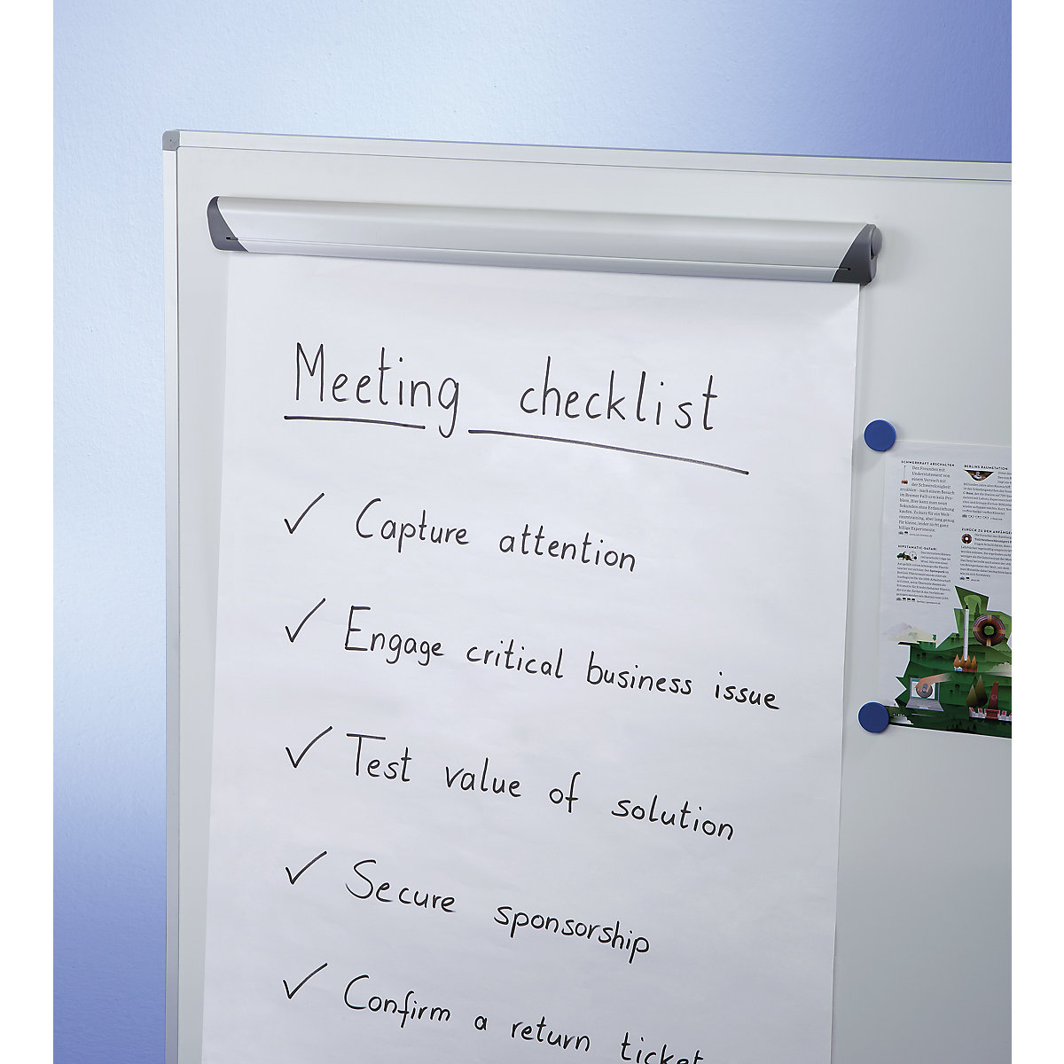 Flipchart clamp – SMIT VISUAL (Product illustration 3)-2