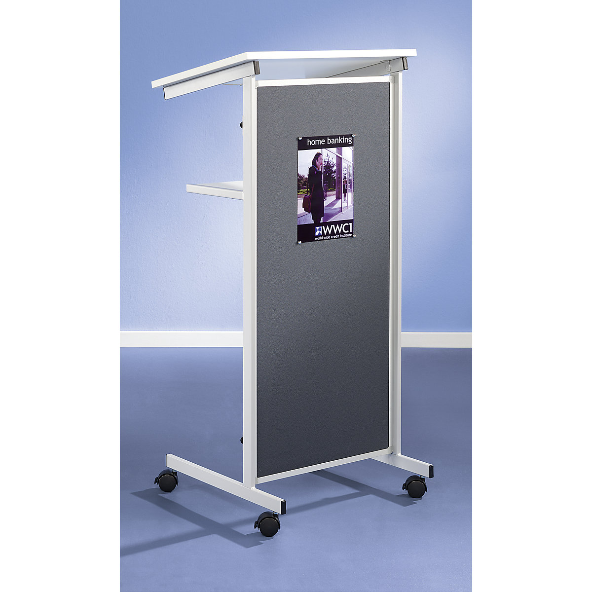 Lectern, 2 shelves (Product illustration 3)-2