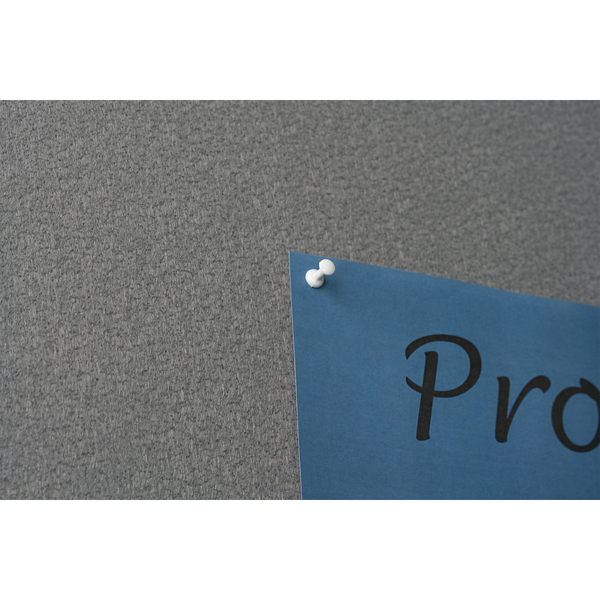 Pin board, anodised aluminium frame – eurokraft basic (Product illustration 5)-4